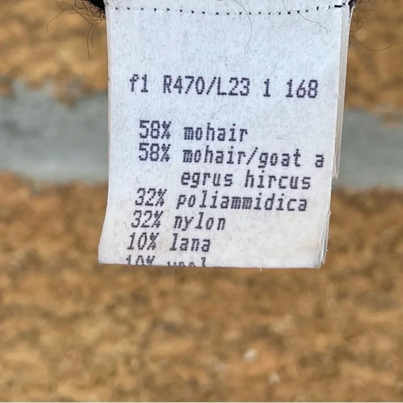 Alessandro dell 'acqua mohair sweater cardigan 42/2 - Picture 6 of 9